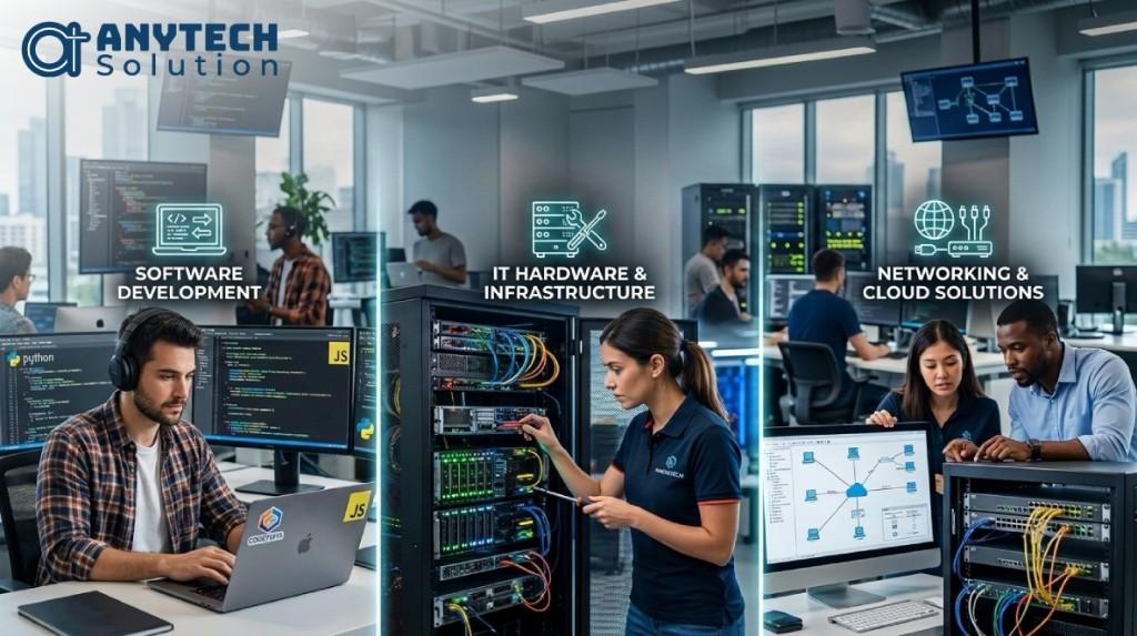 AnyTech Solution — Software Development, IT Hardware & Infrastructure, Networking & Cloud Solutions